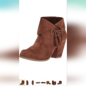 Not Rated Suede Booties